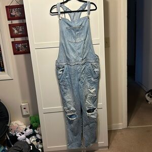 American Eagle overalls